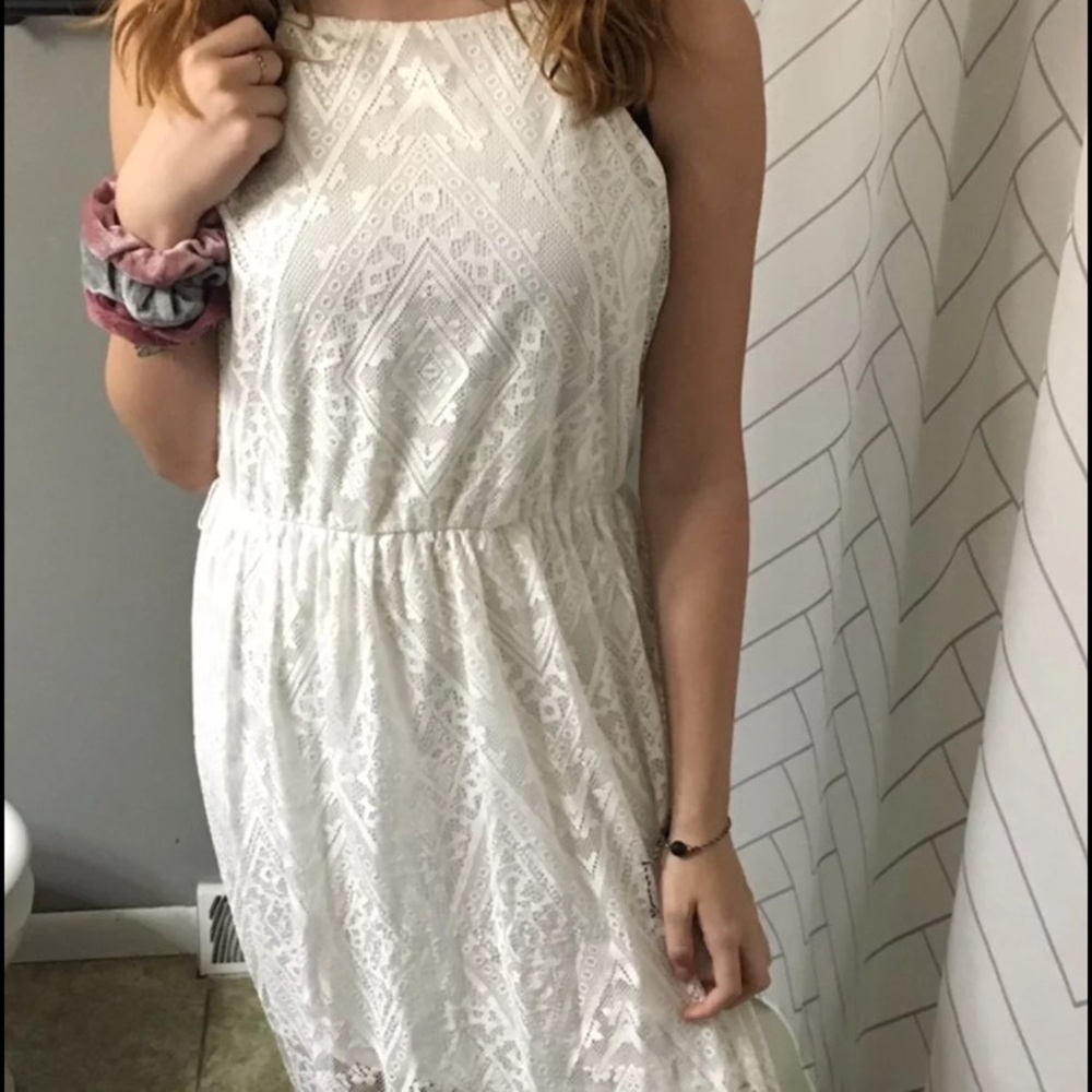 White Lace Dress